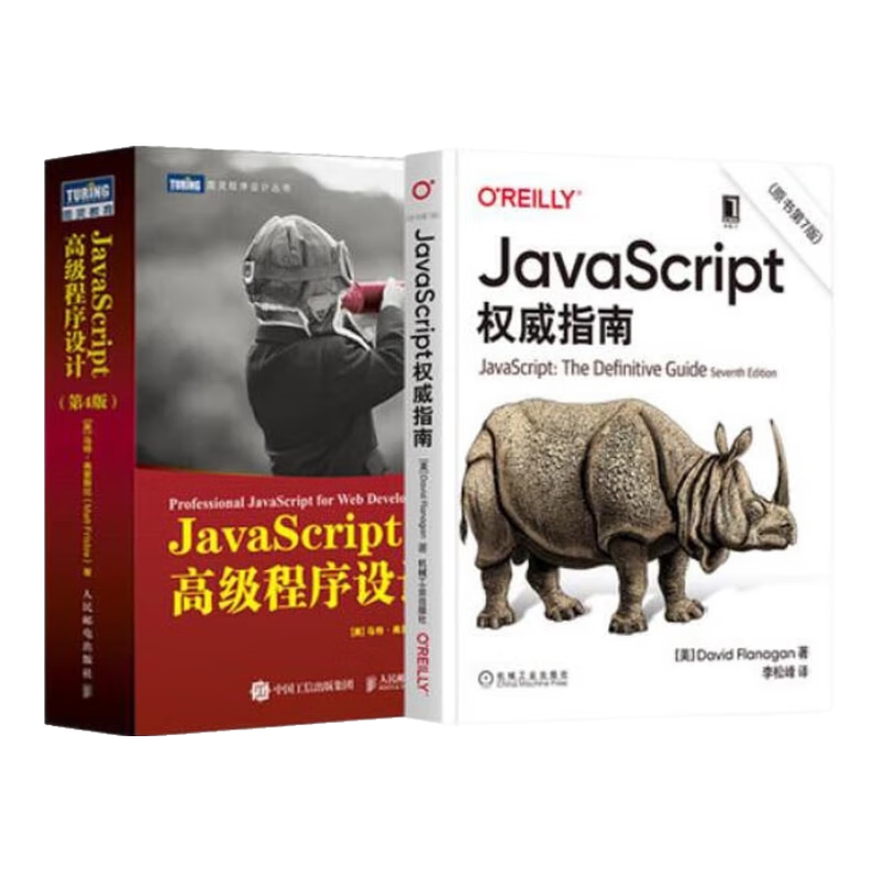 JavaScript高级程序设计+权威指南(共二册)