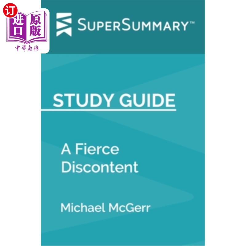 海外直订study guide: a fierce discontent by michael mcgerr
