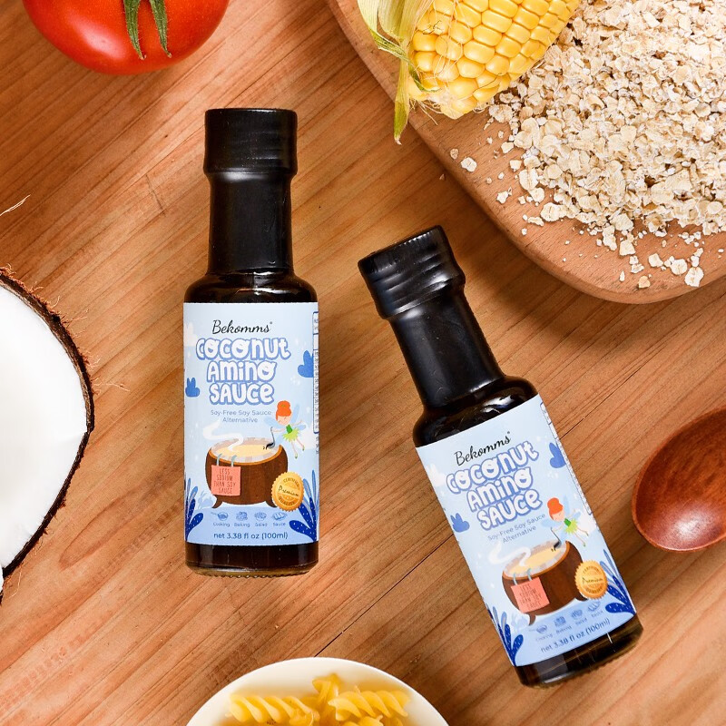 贝科姆（Bekomms）椰子酱油儿童宝宝减盐酱油无添加无麸质儿童1岁2岁拌饭调味汁 椰子酱油 250ml 3瓶