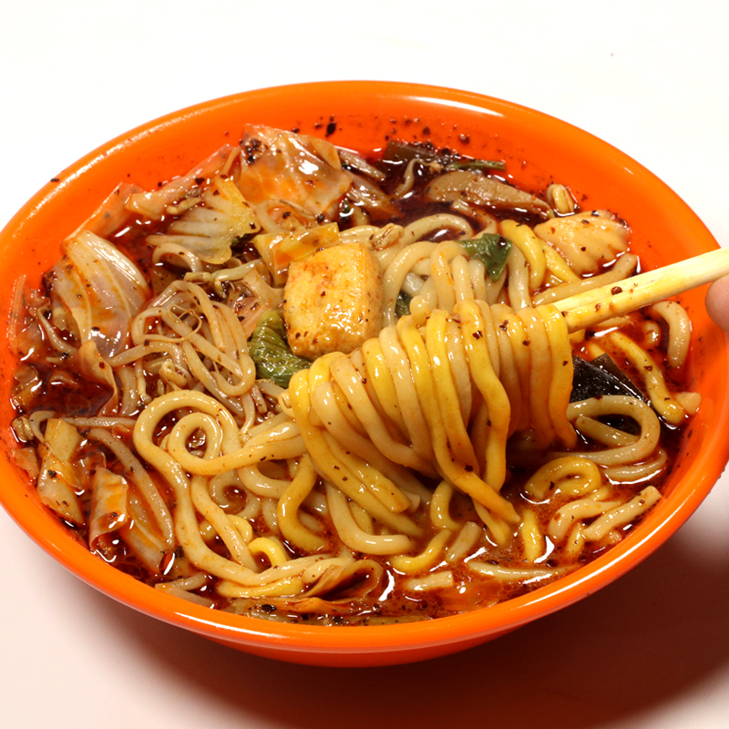 i麻辣烫东北老式桦南大碗麻辣烫网红黏糊麻辣烫米线牛筋面带料 老式