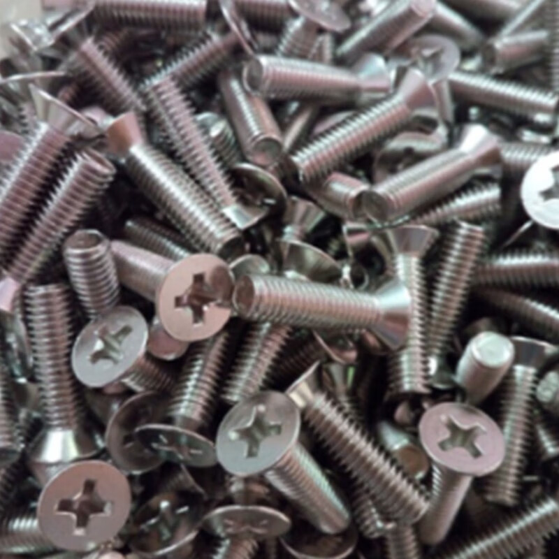 十字槽沉头螺钉 m410全牙 100/包