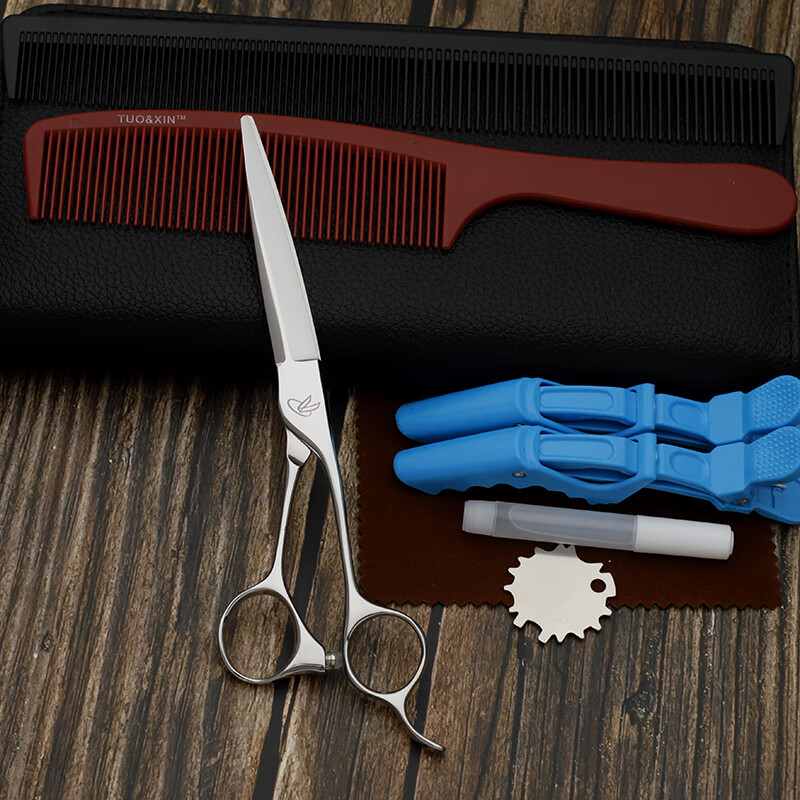 guen日本进口小武士美发/剪刀鸡牌理发/剪刀发型师专用无痕打薄牙/剪