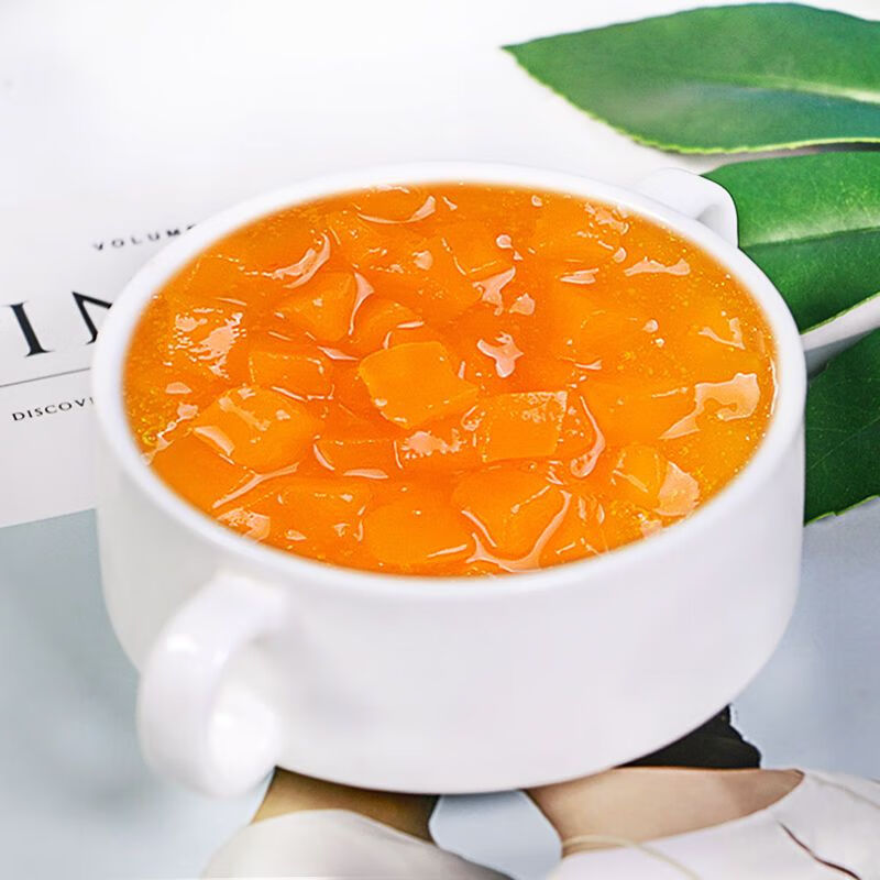 星润嘉果酱3kg冰粉冲水专用原料批发 芒果酱3kg