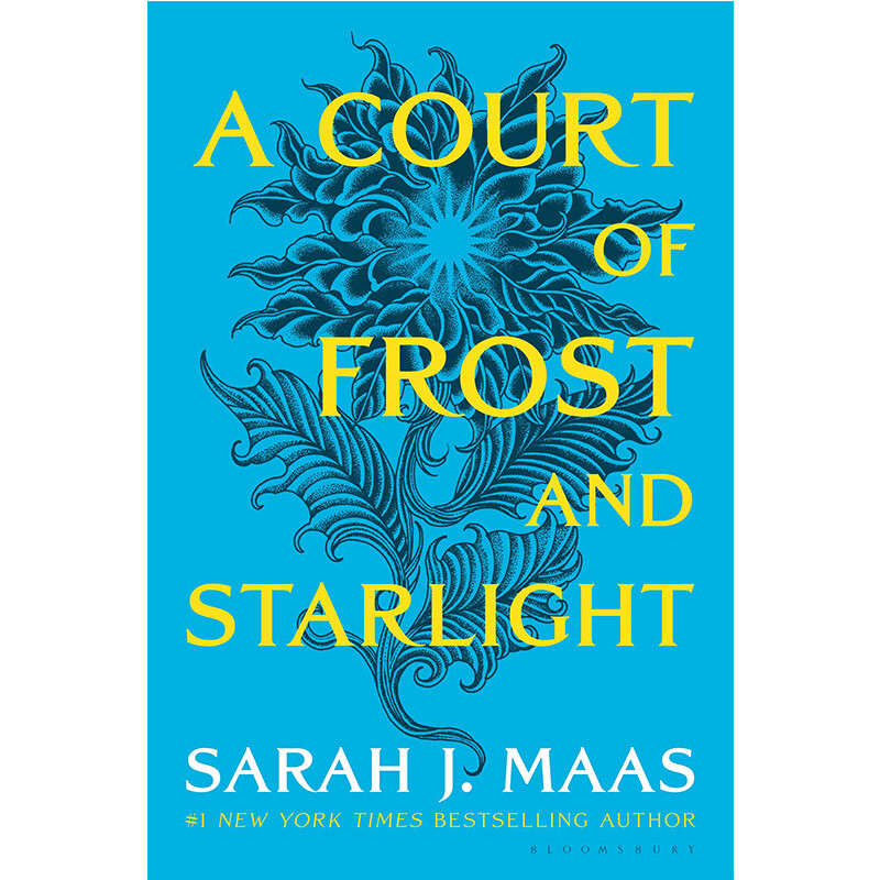【中图原版】英文仙灵王庭纪4 严寒与星光 YA青少读物 A Court of Frost and S