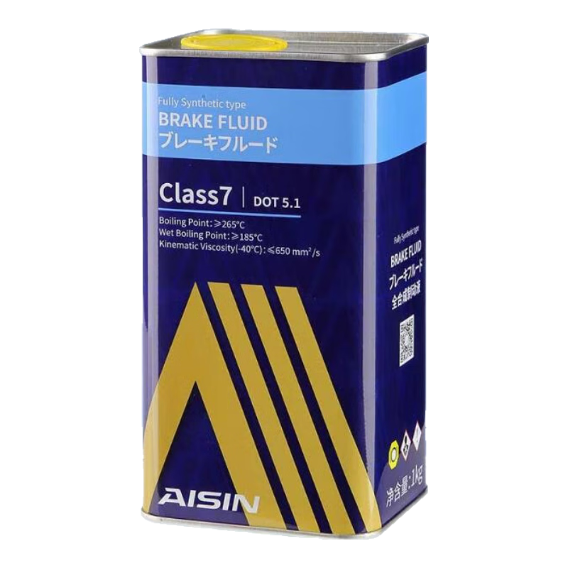 愛(ài)信AISIN 全合成剎車(chē)油 制動(dòng)液離合器油 DOT4 PLUS CLASS7 DOT5.1 2L裝