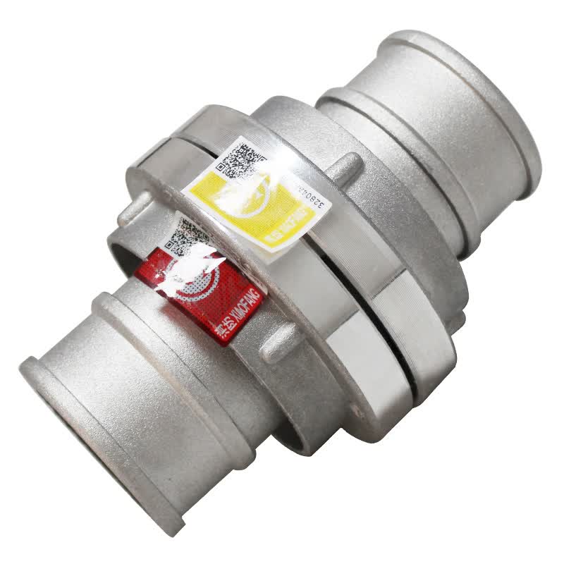 5寸内扣式卡扣接口kd65水管水枪消防栓接扣3c kd65