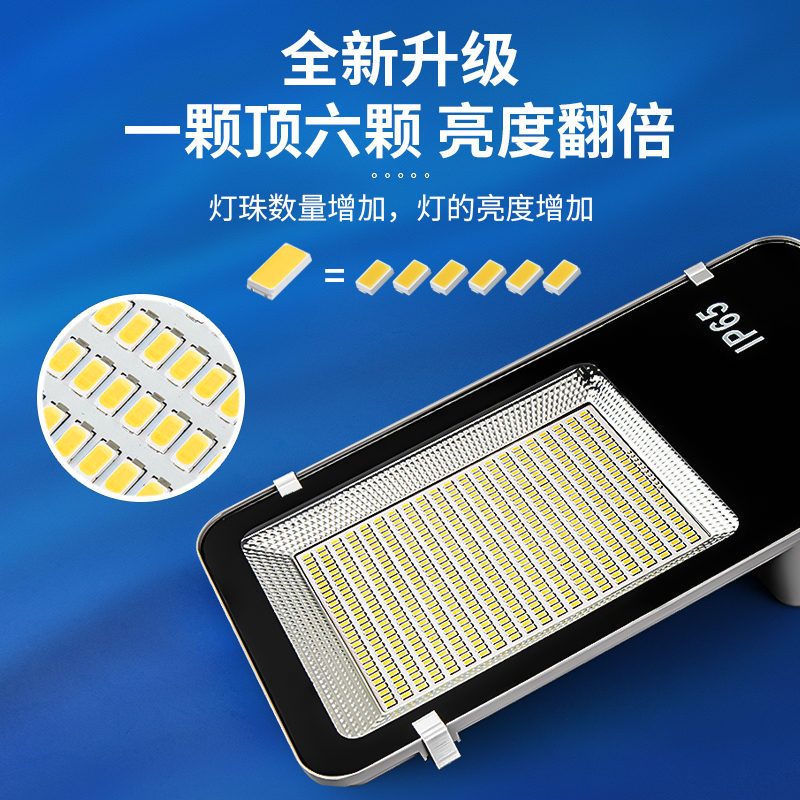 最嘉 太阳能灯路灯室外庭院灯户外家用新农村专用2000瓦大功率路灯 150W豪华款-光控感应-工程选择