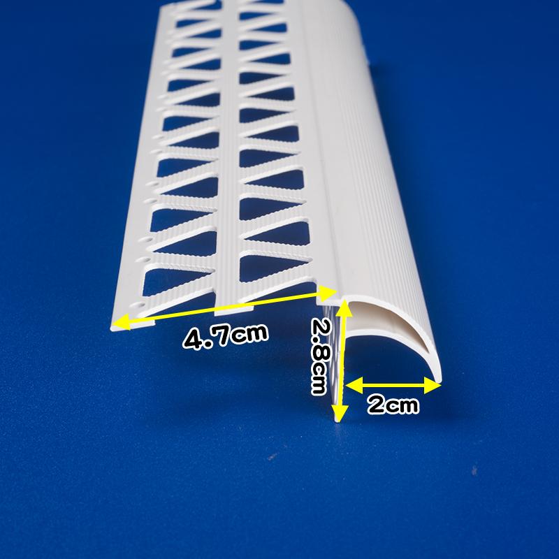 名幸屋檐滴水线条鹰嘴上檐口女儿墙防流挂pvc建筑外墙引流阳角滴水条2