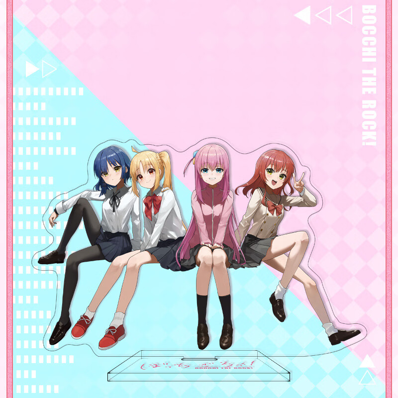 琪纯孤独摇滚立牌动漫亚克力立牌波奇酱美少女二次元动漫周边 摇滚立