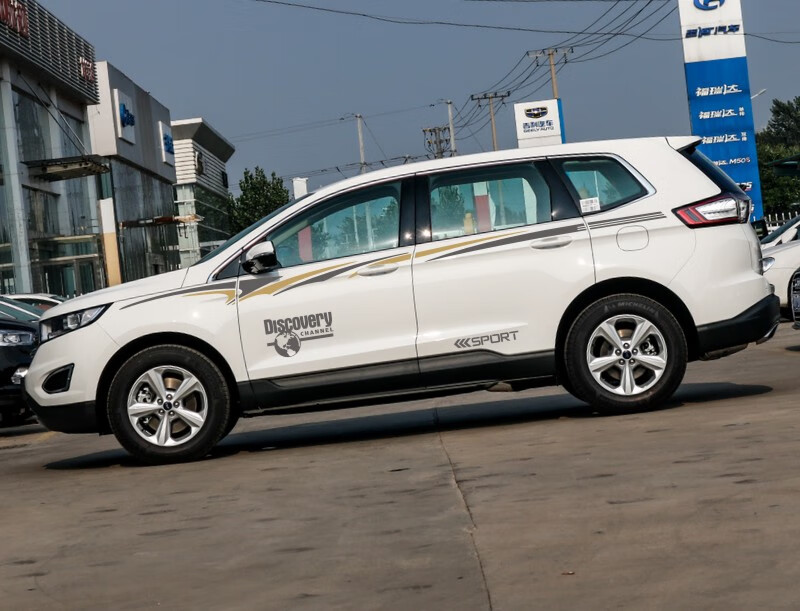 雷静 适用于新款锐界车贴拉花 改装 车身腰线贴纸锐界专用彩条汽车