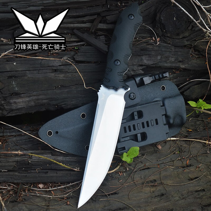 刀锋英雄 钢刀一体龙骨短刀户外刀具军刀高硬度锋利刀野外求生刀荒野