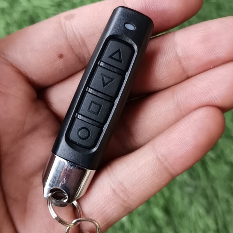 仁聚益通用滚动码万能学习型车库门遥控器翻板门卷帘门电动门遥控器