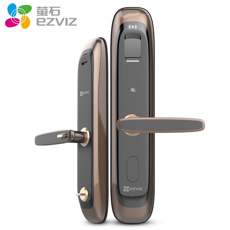 萤石智能锁dl21s指纹锁电子门锁智能门锁密码锁防盗门锁指纹锁莹石