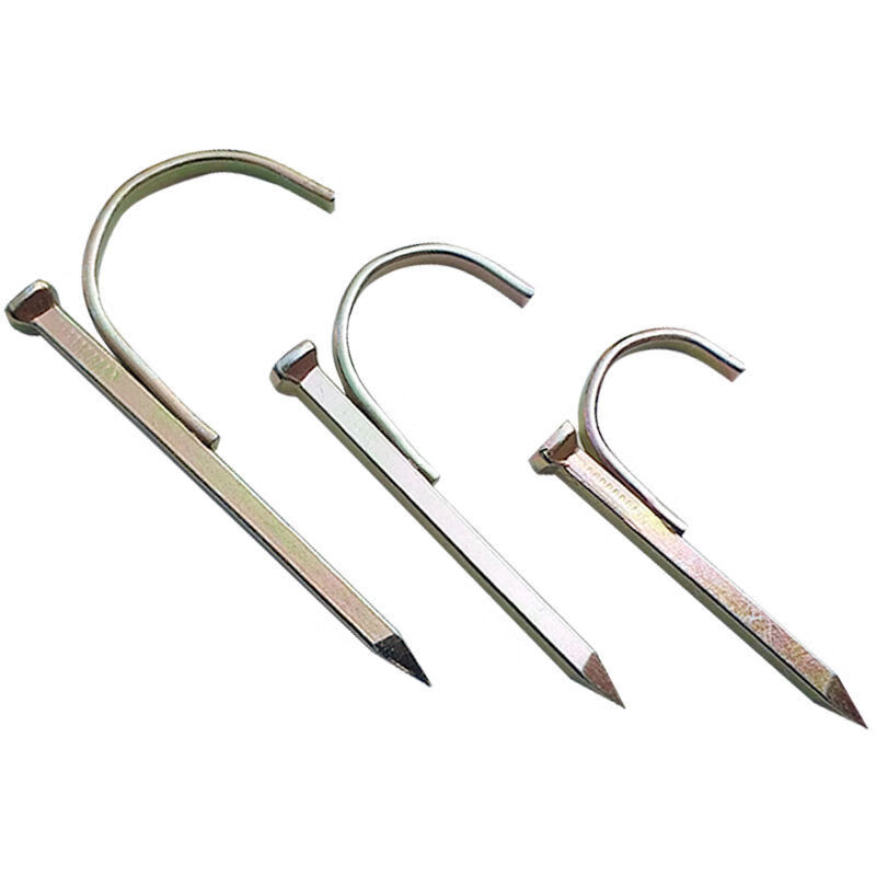 钢钉水泥钉水管钩钉铁管钉水泥钢钉20c管卡勾固定钉钩水管码 4分10支