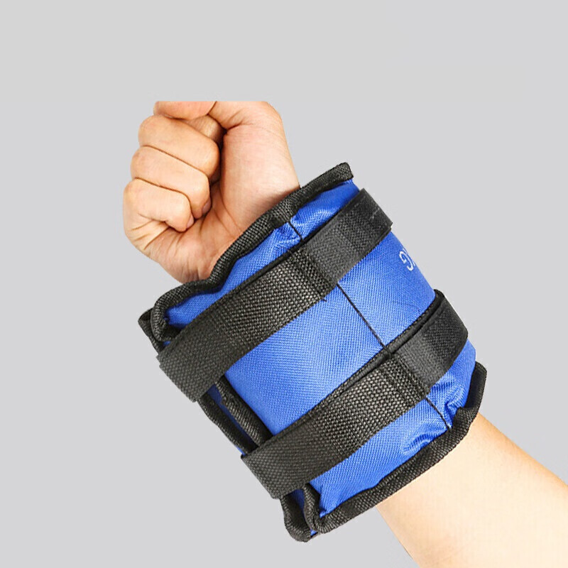 艋汇1-6公斤跑步负重沙袋绑腿沙袋绑手腕沙袋负重装备沙绑腿 1公斤=0.