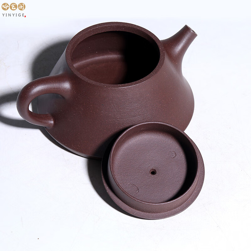 吟艺阁高档紫砂壶套装家用送礼泡茶壶传统孔礼盒装宜兴手工整套茶具 蕴瓢套装十件套 240ml