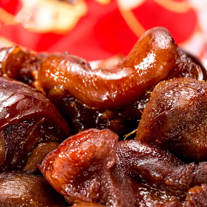 虎钢馋正宗广东猪脚姜醋蛋美食猪手猪蹄熟食真空包装 猪脚姜醋200g