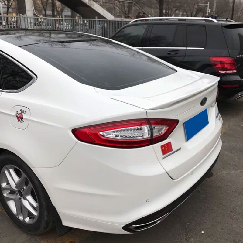 改装运动大压尾07-15老款致胜碳纤卧式定风翼 13-22蒙迪欧—珍珠白 免