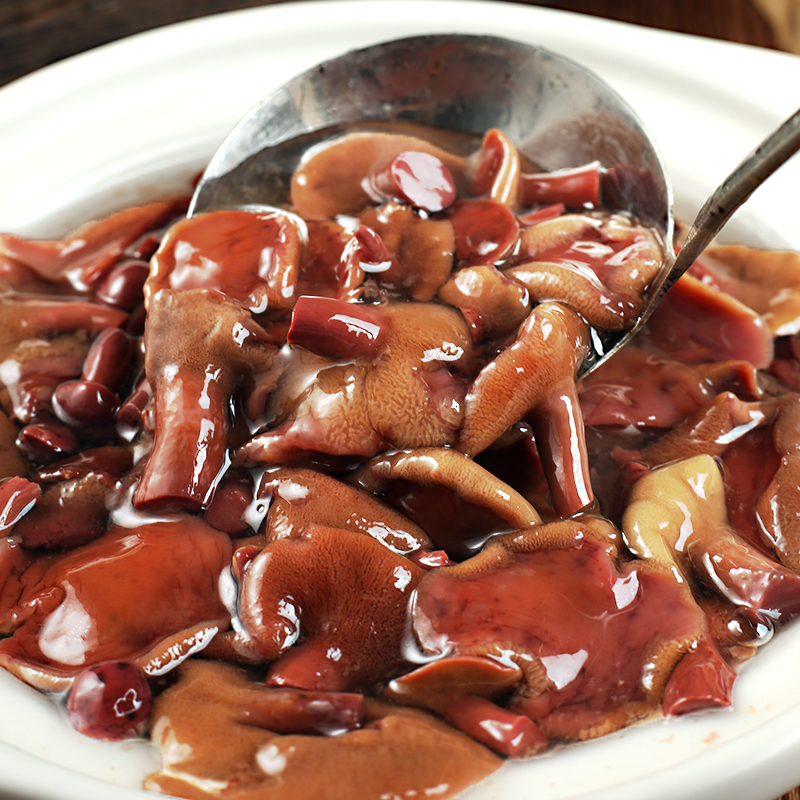 贝棋禾红乳牛肝菌400g盐渍菌云南特产蘑菇涮火锅酒店餐饮半成品食材