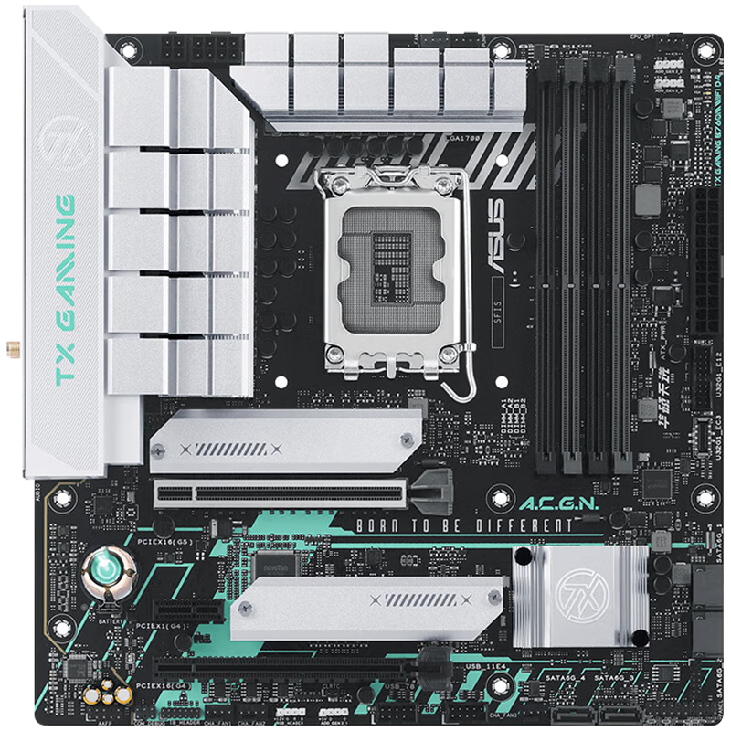 ˶ASUSTX GAMING B760M WIFI D4 ѡ羺 ֧ CPU 13700K/13600KF/13400FIntel B760/LGA 1700 ѡ羺B760M WIFI D4