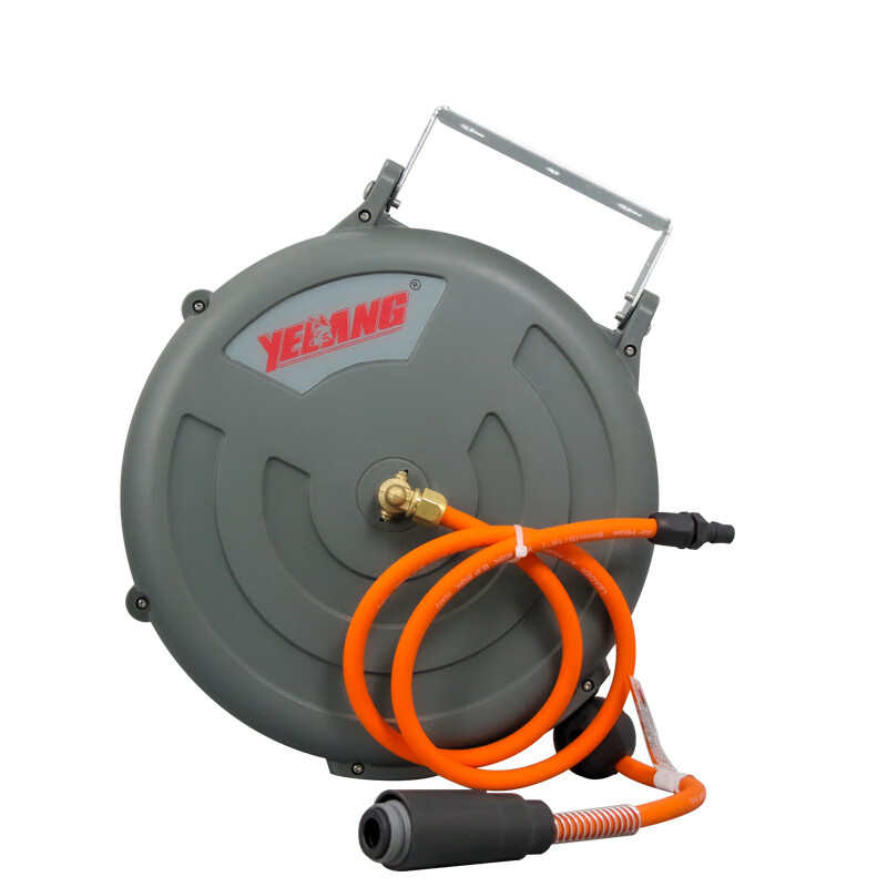野狼yl-a31515高压洗车组合鼓气鼓电鼓水鼓洗车鼓自动伸缩卷管器 8*
