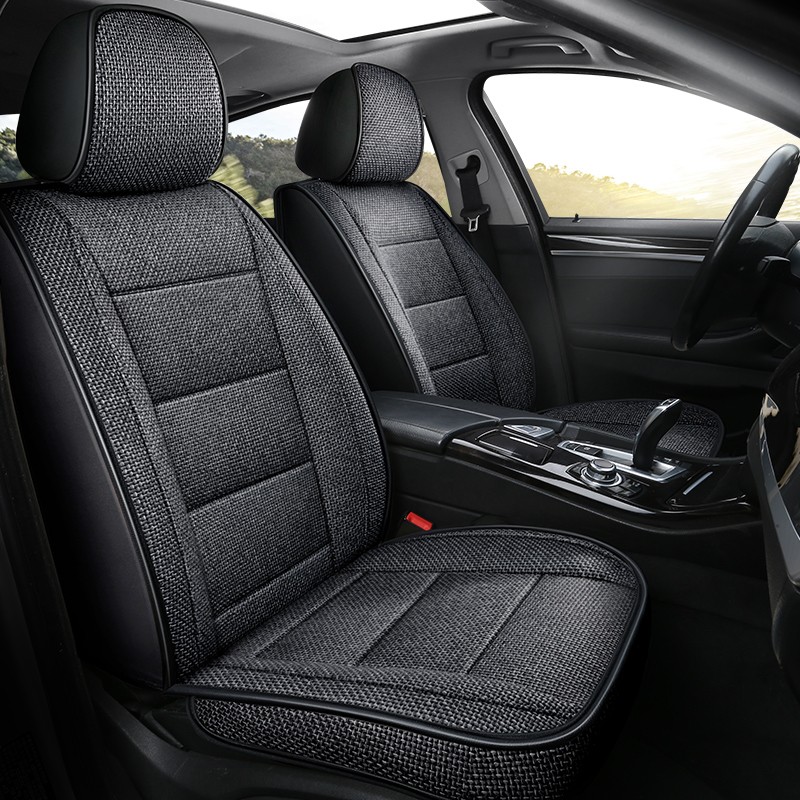 适用于哈弗m6m4汽车坐垫四季通用亚麻座套夏季全包围座垫座椅套布艺