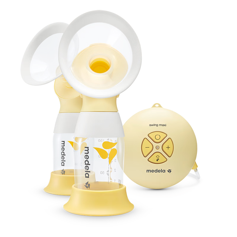 美德樂(lè )（Medela）吸奶器電動(dòng)吸奶器雙邊吸乳器母乳集奶器擠奶器絲韻·翼舒悅版