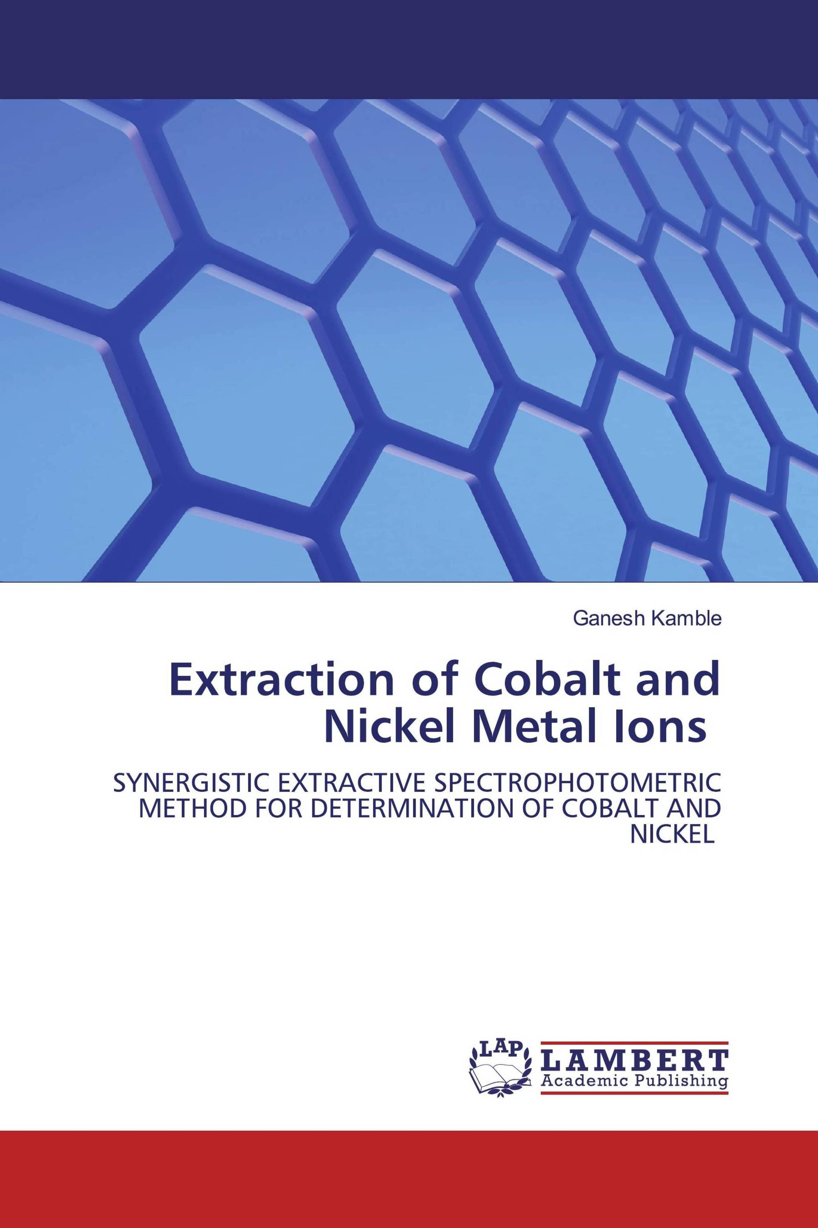预订Extraction of Cobalt and Nickel Metal Ions