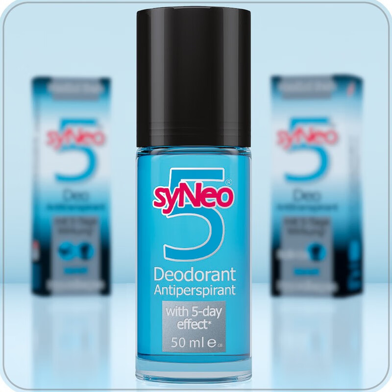 syneo水耐德国进口止汗露去味狐臭走珠男士腋臭根腋下淡香遗传止汗净味 男士止汗净味走珠50ml/瓶