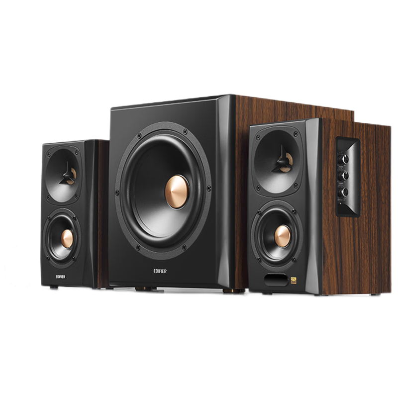 ���ڲ����������ߣ�EDIFIER��S301 Hi-Res ���ߵ����� ȫ����HIFI��Դ2.1���� �߱������� �������� �������� 1439.1Ԫ(������)