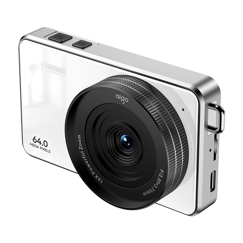 aigo������E8 ѧ������������ɴ�����Ƭ�� ��������У԰��������ƽ��ccd ǰ��˫������� 64GB��ɫ