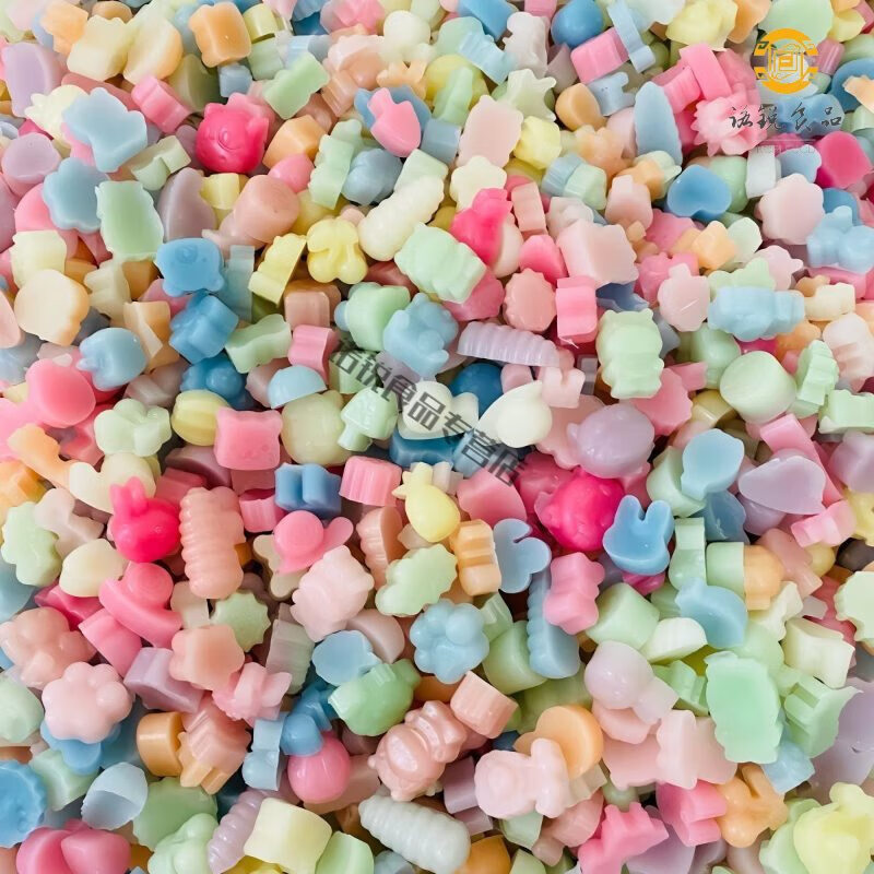 康创优品蜡瓶糖 蜡棍糖网红零食蜡瓶糖成品 爆浆款小号8个【图片款