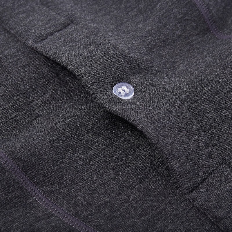 三枪（THREEGUN）热力弹无尺码吸湿抑菌秋衣秋裤男情侣保暖内衣双色薄绒礼盒 男 黑麻灰 XL -3XL（常规版）