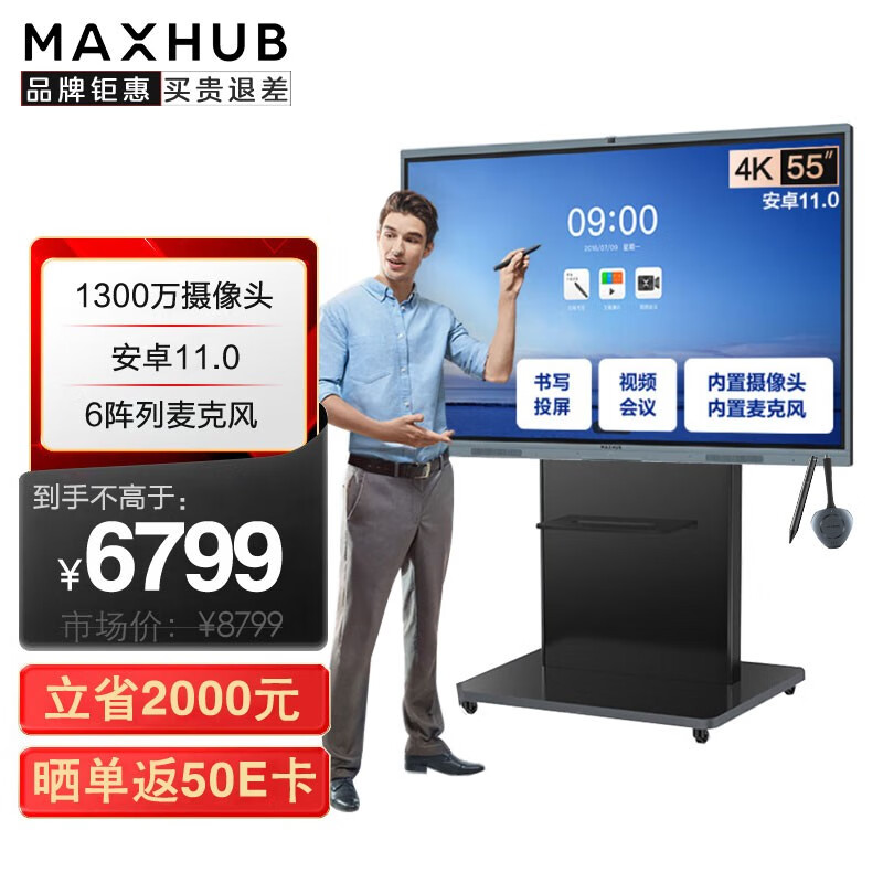 MAXHUB会议平板V6新锐版EC65CA适合哪些场合使用？插图