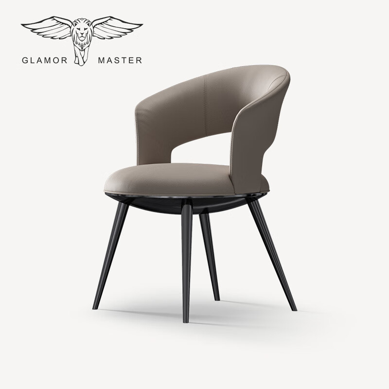 45m(top-tier 超纤皮) 餐椅 titanium black