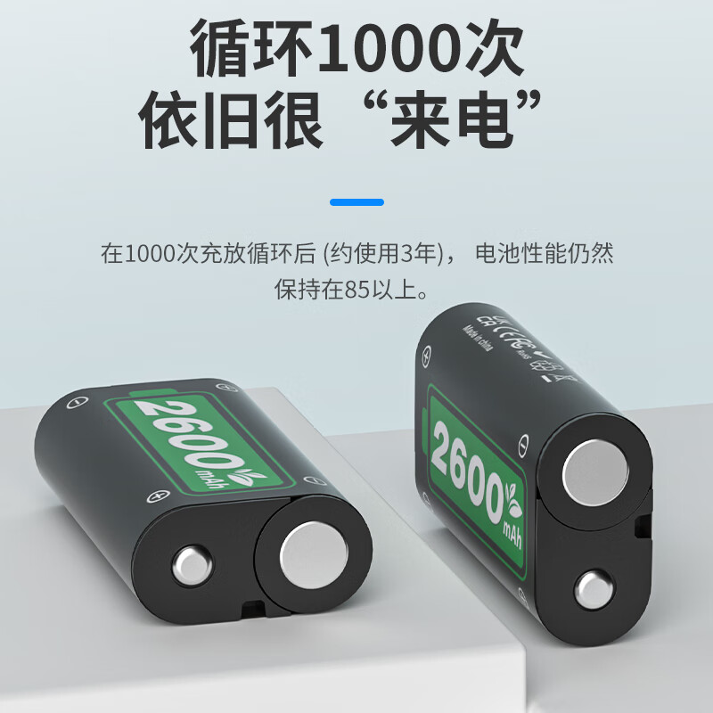 aolion适用于款xbox手柄电池xss/xsx电池底座配件seriesones/x精英一代 XBOX手柄电池【双电池+充电座充】_虎窝购