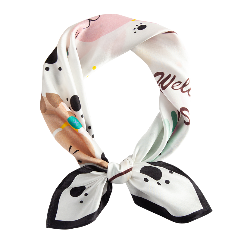 达芬奇密码 女士丝巾/围巾/披肩 猫咪乐园 黑色 39.0元（合39元/件）