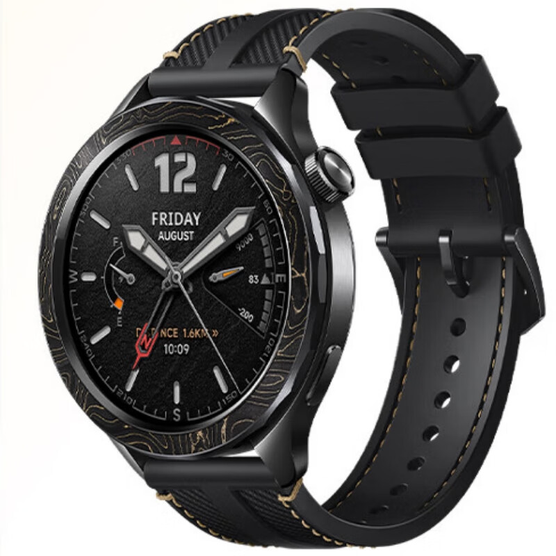 小米 Watch S4 黑色 47mm 支持小米汽车su7钥匙 澎湃OS 2 心率血氧监测 小米watch S4 黑锻造碳表圈 99新