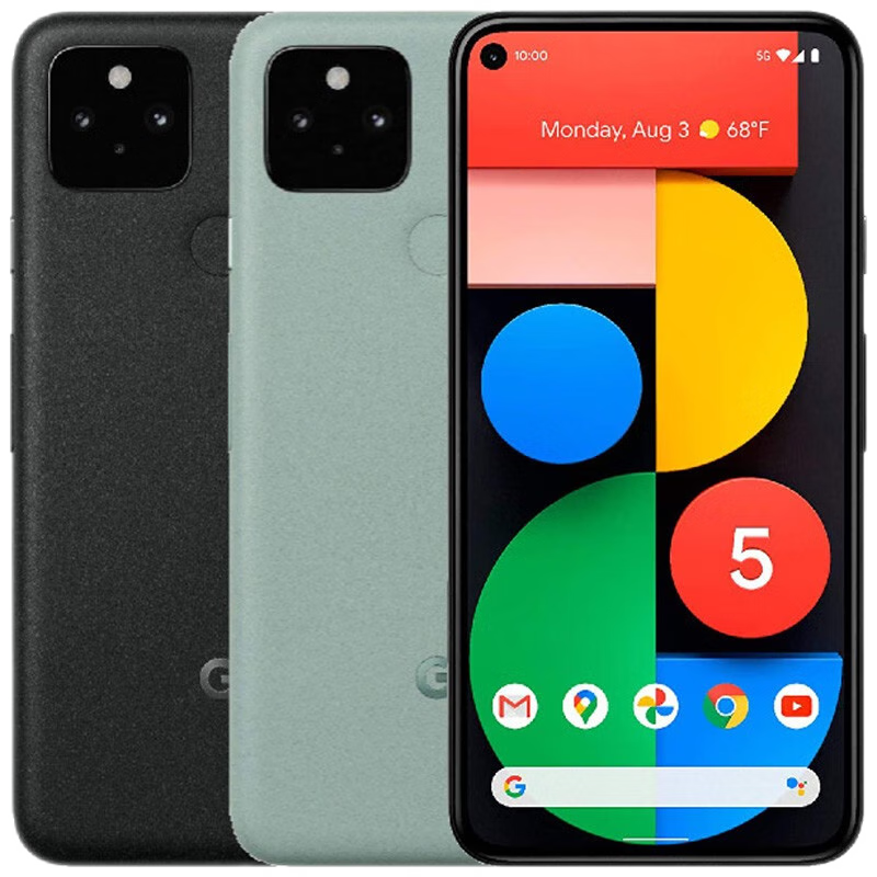 5代/ 4a五代pixel5谷歌5g智能全网通手机 pixel 4a 5g 黑色 欧版 官方