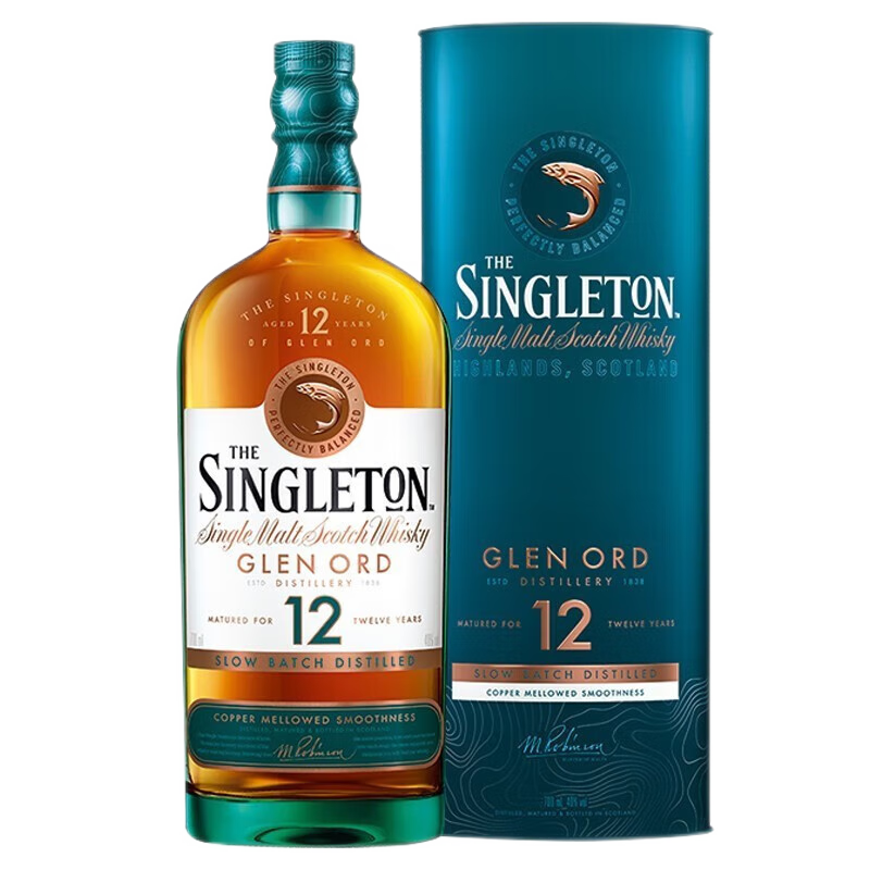 THE SINGLETON 苏格登 12年单一麦芽威士忌 雪莉版 40%vol 700ml