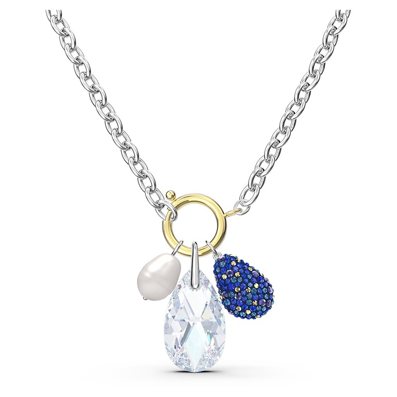 世奇(swarovski)  the elements 灵动元素 时尚水滴珍珠镶钻女项链