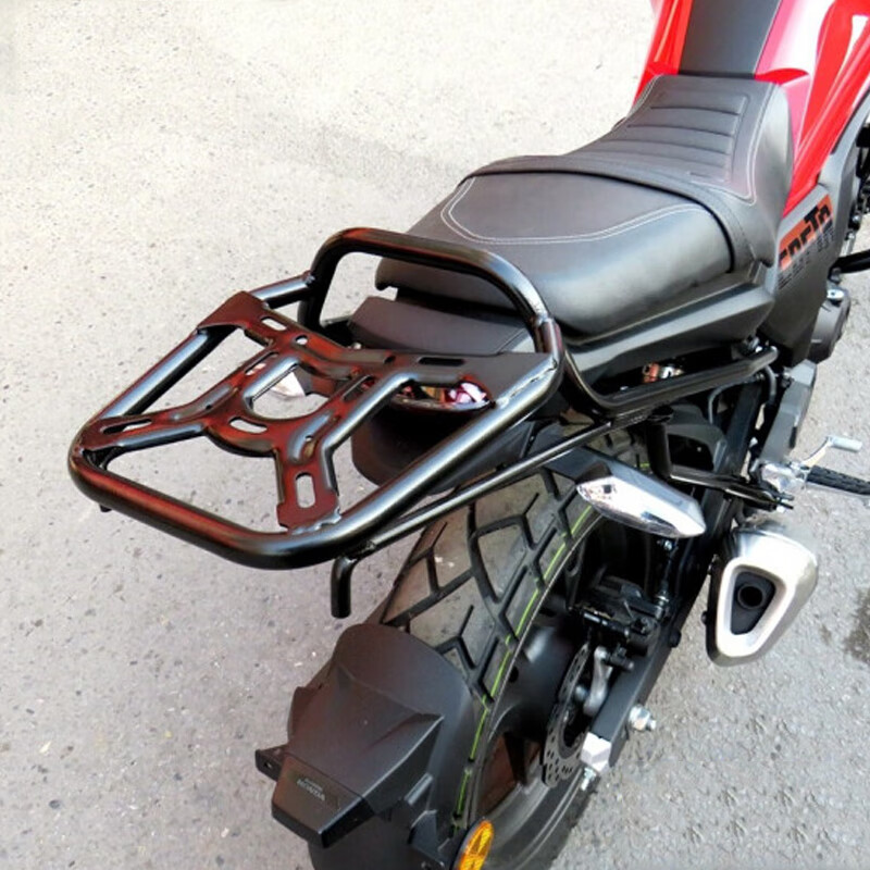 珊艺适用于新大洲本田cbf190tr后货架尾架尾箱支架后扶手尾翼护杠保险