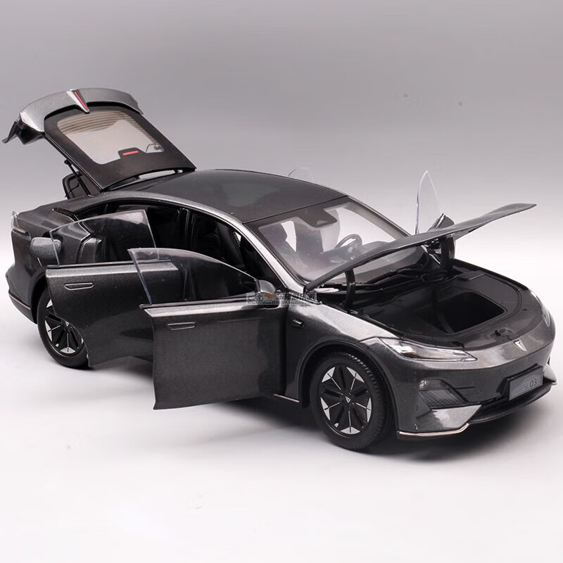 BILLY RICE1:18长安汽车原厂深蓝SL03新能源合金全开模型礼物摆件  星云青 轿车