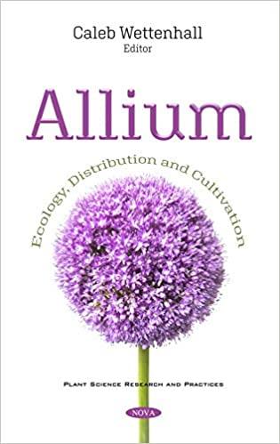 预订Allium: Ecology, Distribution and Cultivation