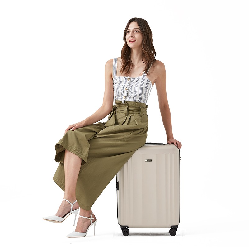 外交官diplomat行李箱磨砂面拉杆箱万向轮旅行箱结婚箱简约轻商务tsa密码锁密码箱tc 1517 米色 双轮 24英寸 虎窝购