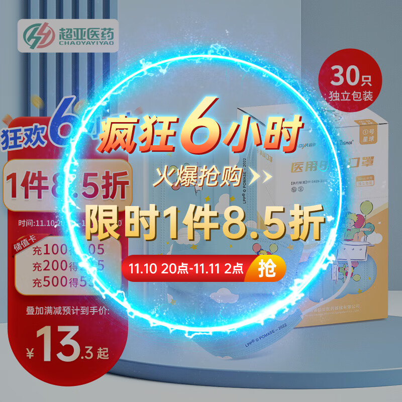 “超亚”口罩品牌:价格趋势&产品特点