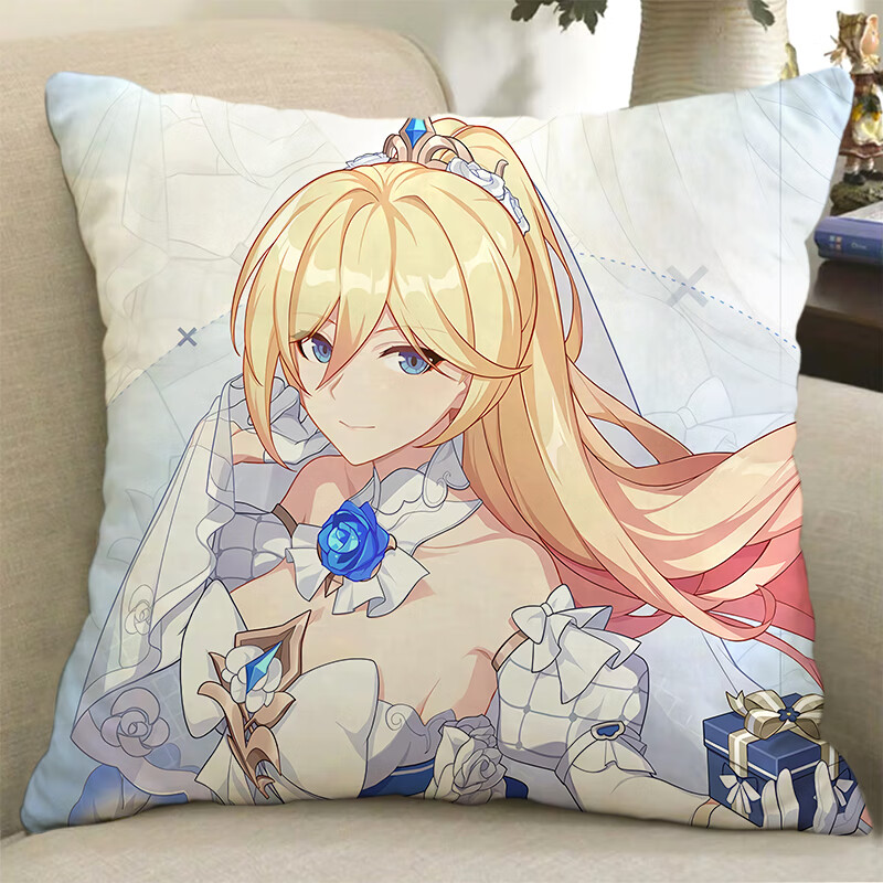 抱枕成人爱莉希雅布洛妮娅二次元玩偶枕头定制毛绒手办 21(幽兰黛尔)