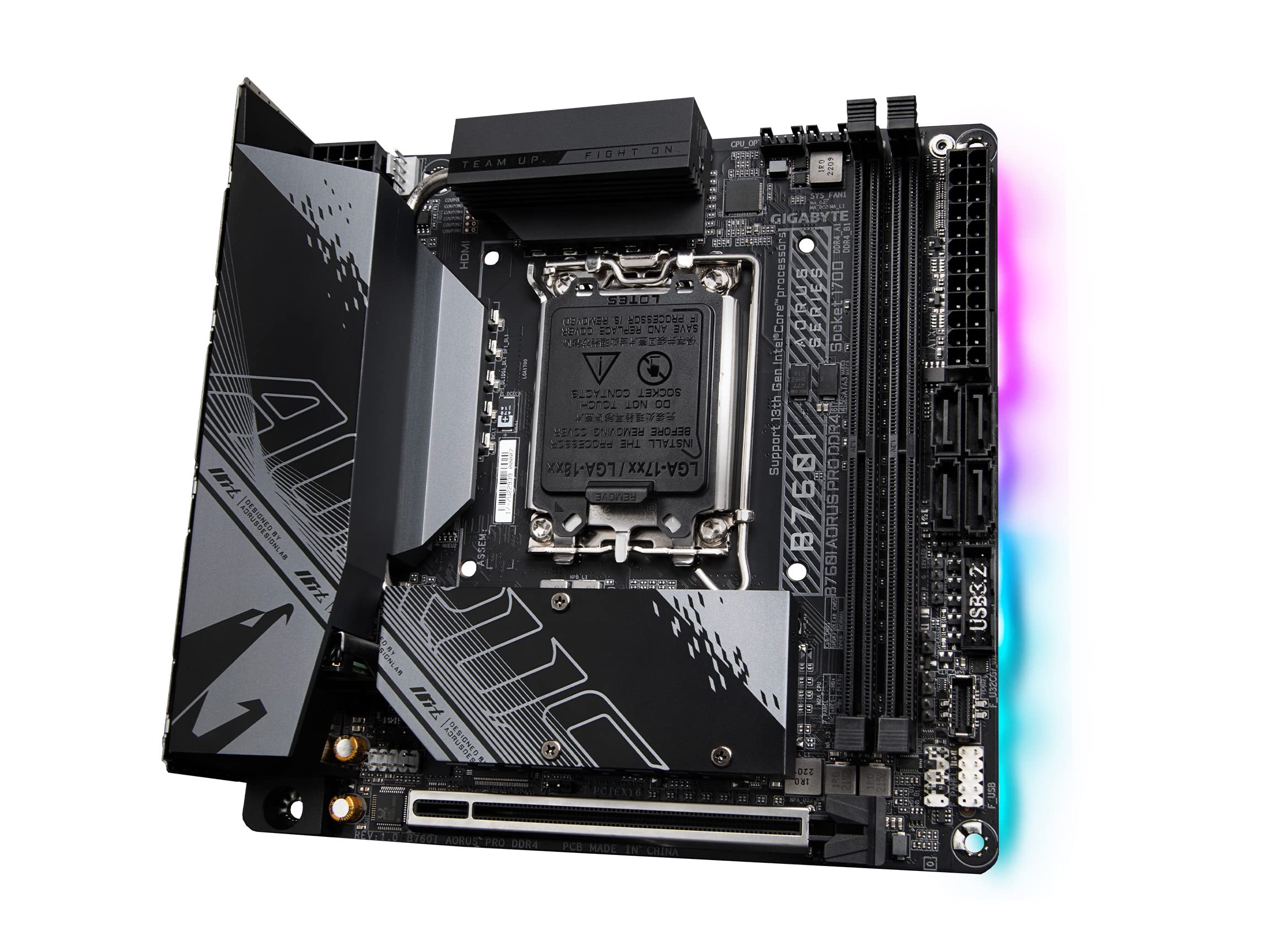 GIGABYTE 技嘉 B760I AORUS PRO DDR4 英特尔B760 64.0 GB DDR4