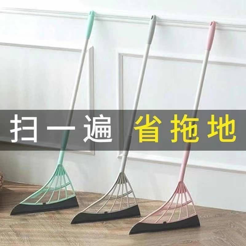 美雅风 韩国黑科技扫把扫地笤帚家用神器奇刮水拖把网红魔术刮水器卫生间 1个装颜色随机