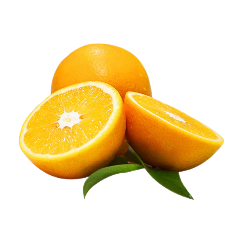 集南鲜赣南脐橙 江西赣州橙子 当季新鲜现摘水果脐橙 源头产地直发 榨汁橙净重4.5斤（110-140g）